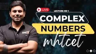 Complex Numbers &mdash; MHT-CET & NDA 2026 (LIVE 7:30 PM) #mhtcet2026 #nda2026