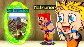PRZESZEDŁEM przez PORTAL DO WOJANOWIC w MINECRAFT!