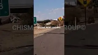 Last weeks CHISME Sept 4, 2025. Lenwood Rd/I-15 On ramp semi truck rolls #news #barstow #highdesert