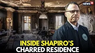 LIVE : Pennsylvania Gov. Josh Shapiro's Residence | Aftermath Of Arson Attack On Shapiro&rsquo;s House