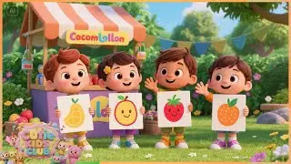 🍉 Fruit Stall Song | Happy Fruit Market Dance for Kids 🎶🍇🍌