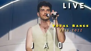 Jão - Live Vocal Range + Voice Evolution 