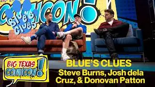 Ведущие Blue's Clues Стив Бернс, Джош Дела Круз и Донован Паттон