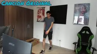 Fernanfloo bailando con varias canciones