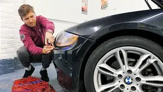 Время гаража №2: BMW Z4 | Установка крышки и значка омывателя фар!