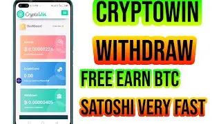 Cryptowin withdraw proof | Earn Free BTC Satoshi | earn daily 300 Satoshi live withdraw to Faucetpay