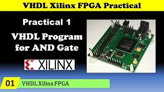 How to use Xilinx | VHDL code for AND Gate