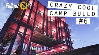 Crazy Cool CAMP Build #6: Updated Green Monster at Seneca Rocks | Fallout 76