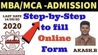 MBA/MCA-Online Counselling Procedure | Step by Step | Full DetailsHow