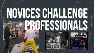 Three Novices Challenge Professionals - Tai Chi Guy, MMA Novice, Delivery Driver vs Pros