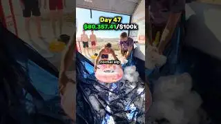 U-Haul Slip n Slide 😭🌊 - Day 47 Car Living 🚗🚦