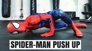 Spider-Man Push up Tutorial -  How To Properly Perform A Spider-Man Push Up