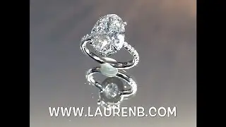 4 carat Oval Diamond Halo Engagement Ring