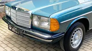 1982 Mercedes-Benz 200 in color Petrol Blue Green Metallic, w123