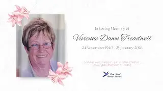 Memorial Service for Vivienne Treadwell | 3 February 2026 - 10:00 AM SAST