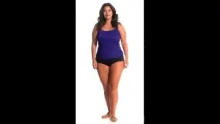 Gottex Plus Size Diamond in the Rough Tankini Top | SwimOutlet.com