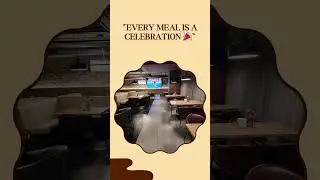 Every Meal is a Celebration 🎉 | SVM Grand Luxury Dining