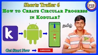 How to Create Circular Progress Using Kodular? | Short Trailer | Kodular Tutorial | Episode 3 #Short