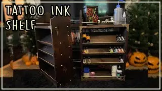 Tattoo Ink Shelf/ Storage
