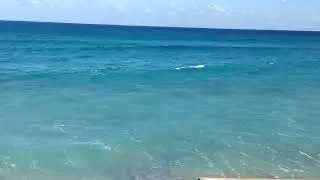 Mom At Delray Beach Ocean