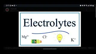 Reactions in Aqueous solutions part 2- ELECTROLYTES