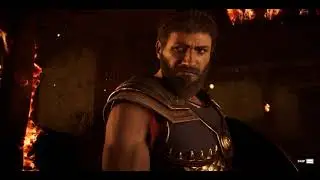 Assassin's Creed Odyssey - Epic Fight Scene with Brasidas the Sparta