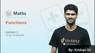 Functions | Lecture 1 | JEE Mains 2020 | Doubtnut JEE | Class 12
