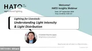 HATO Research Revealed: The Exact Light Settings That Maximize Livestock Growth