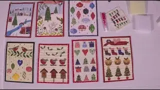Christmas Miniature Quilts with Julia Gahagan
