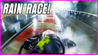 KARTING IN DOWNPOUR - K1 CIRCUIT SEMI-PRO SERIES LEAGUE