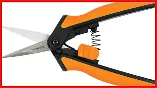 Great product -  Fiskars Softouch Micro-Tip Pruning Snip, Non-Coated Blades