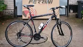 Ferrini Faster 24v 56cm RaudonasDviratis.lt