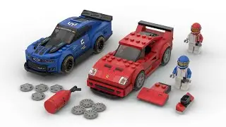 Lego 66647 Speed Champions Bundle 2 in 1 Speed Build Studio Bricklink LDD by PLegoBB