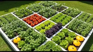 Square Foot Gardening For Beginners : Easy Step-by-Step Guide To Grow More In Less Space!