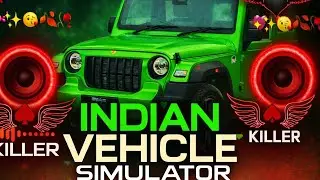 Modified mahindra thar ☠️😈 Games: Indian Green  Thar (Gadi Wala Game) Car Game Android Game - #2025 