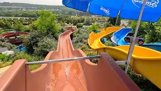 Hosszú Kaland Water Slide at Aquaréna Mogyoród 🇭🇺