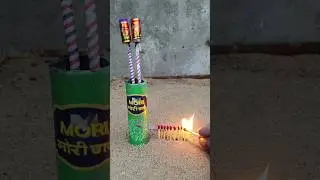 Matchstick Chain vs Rocket 🚀💥 Crazy diwali crackers testing 🔥#shorts #ytshorts #short #crackers