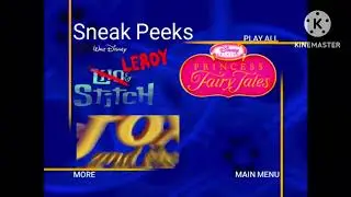 Sneak Peeks Menu from It&rsquo;s A Small World Of Fun: Volume 1 & 2 2006 DVDs (How it should&rsquo;ve been) (RM)
