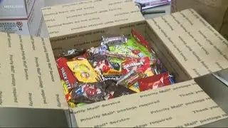 Donate your leftover Halloween candy to the troops for cash