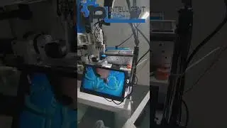 How 3D Stone Setting With A Robot#polyintech#jewelry 3D wax stone setting robot #stone#stonesetting