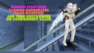 Toram Summer Event 2021 Farming Underwater Ruins Monsters and Drops Prices | Toram Summer Shell Farm
