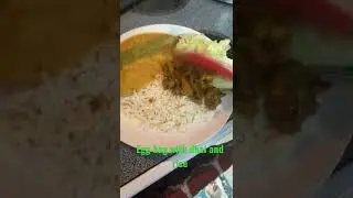 Guyana egg Bag with dhal              # COOLIE GUYANESE FOOD ￼