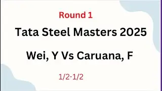Wei,Y Vs Caruana,F ! 87th Tata Sy Masters 2025