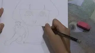 Dora the Explorer | Easy Dora drawing | Easy drawing for kids | Doravin Payanangal | For Beginners |