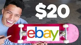 WORSE than a WALMART BOARD?! $20 Ebay Skateboard!