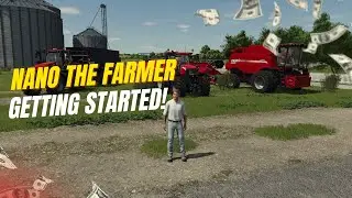 Getting Started! First Day As A Farmer - 10 Million Dollars Challenge Farming Simulator 25 (EP1)