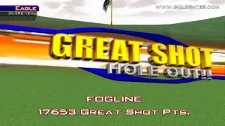 Golden Tee Great Shot on The Great Wall!