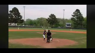 Mitchell Lowery at the plate