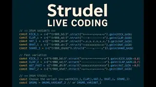 BASS KING Strudel Live Coding | AlgoRave Vol. 3