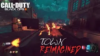 TOWN Reimagined? YES (Call of Duty Black Ops 3 Zombies - Town Gameplay Custom map)